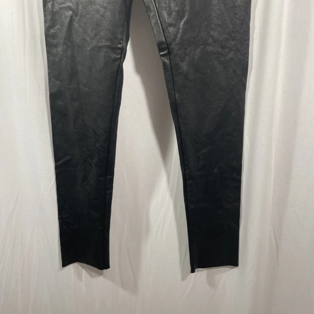 NWT $118 Commando [ Small ] Control Top Faux Leather Leggings in‎ Black